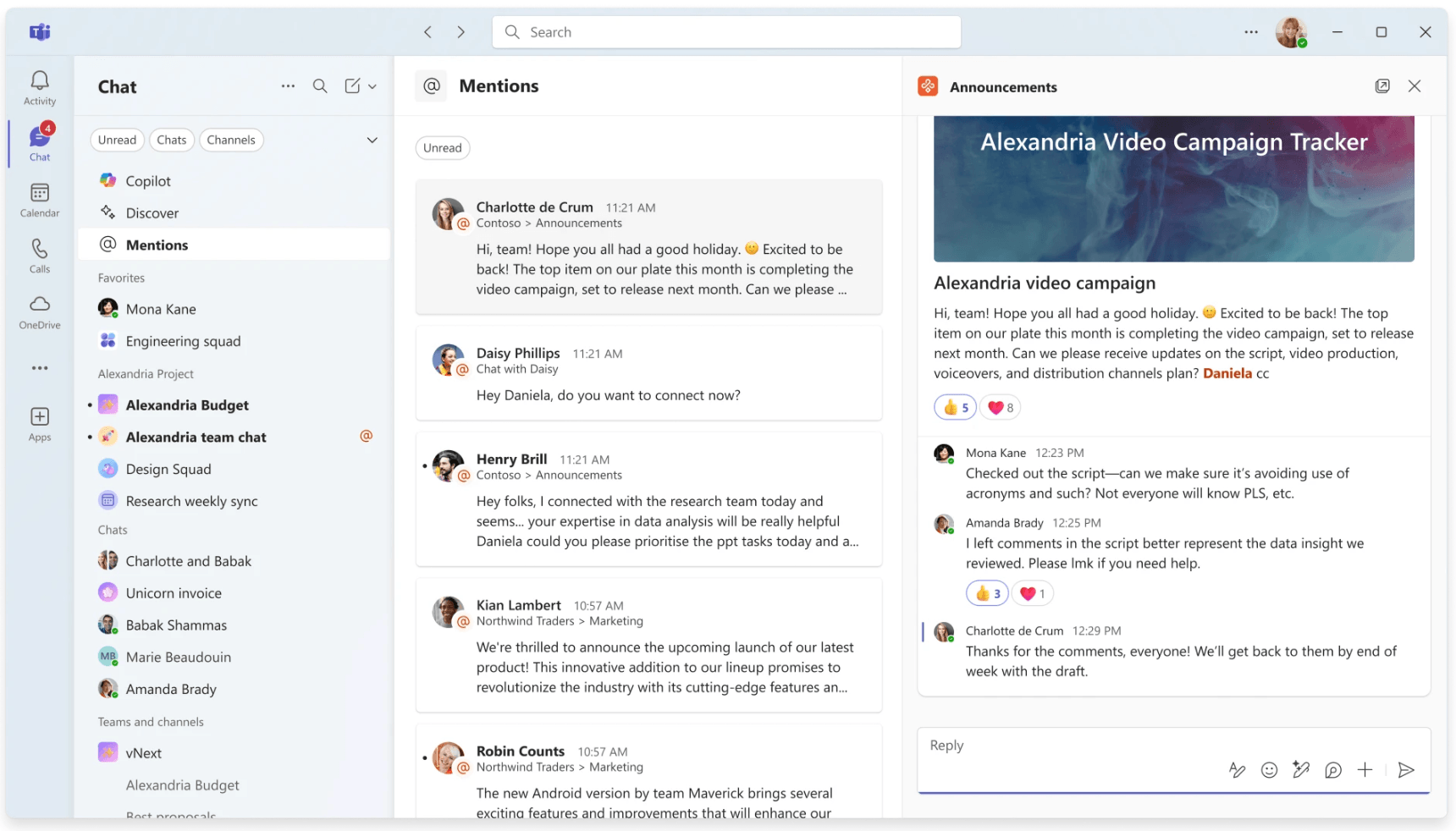 New Chat and Channel Experience in Microsoft Teams